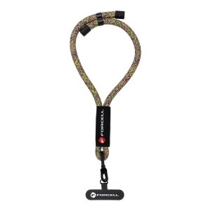 Nastavitelná šňůrka na zápěstí Forcell F-Design R10X40 (max. 20 cm v poutku) zelená