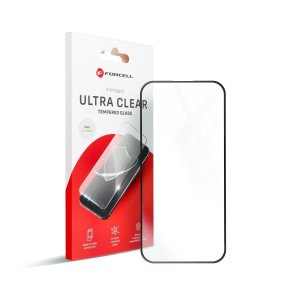 Tvrzené sklo pro iPhone 15 Forcell Ultra Clear Glass černá